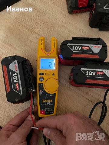 Батерий и зарядни устройства Бош Bosch 18V, снимка 2 - Други инструменти - 36835769