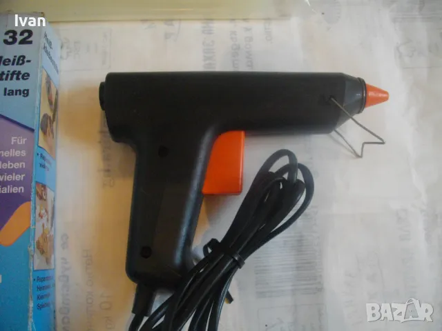 30W MEISTER CRAFT НЕМСКИ ЕЛЕКТРИЧЕСКИ ПИСТОЛЕТ ТОПЛО ЛЕПЕНЕ СИЛИКОН С 2 ПАКЕТА НЕМСКИ ПРЪЧКИ СИЛИКОН, снимка 15 - Други инструменти - 48603971