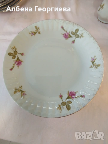 Порцеланов сервиз „Chodzież“ IWONA 🌹🌹🌹- Poland , снимка 4 - Сервизи - 53052681