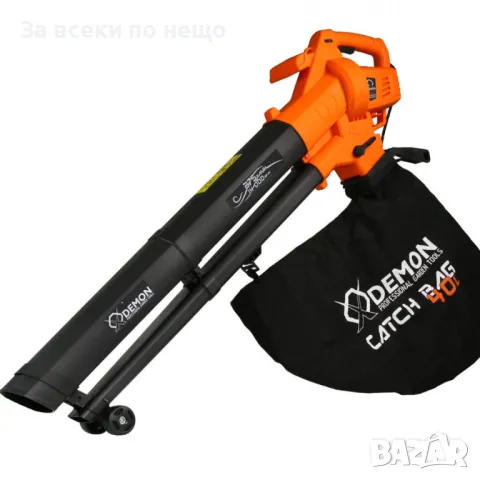 Листосъбирач с три режима на работа – събиране, издухване и раздробяване 3000W DEMON, снимка 2 - Други инструменти - 50367097