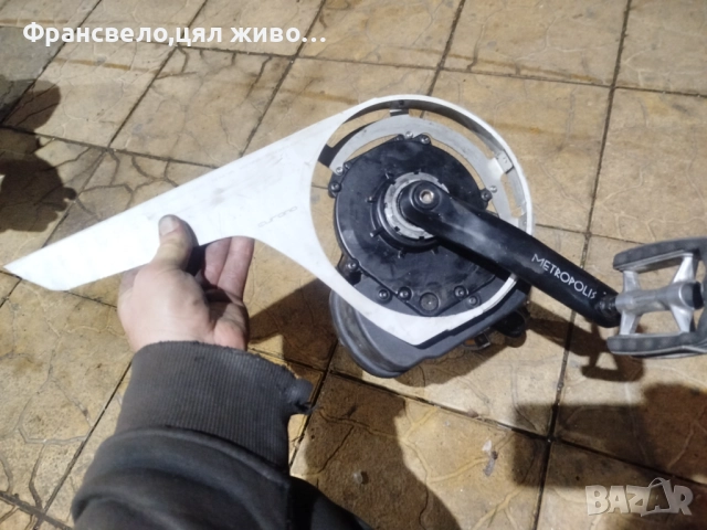 Двигател за електрически велосипед колело  Bosch с проблем зъбчатки 