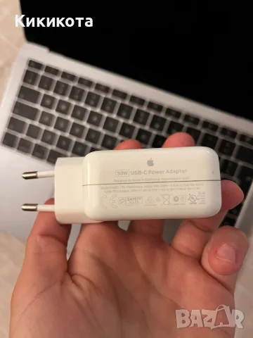 MacBook Air Retina 13-inch, 2018, 128gb + адаптер, снимка 7 - Лаптопи за дома - 56333896