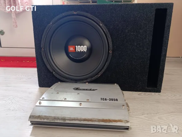 Бас JBL 12 + усилвател, снимка 3 - Тонколони - 56152338