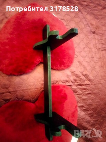 Дървена стойка за меч и оръжие , снимка 4 - Оборудване и аксесоари за оръжия - 39713441