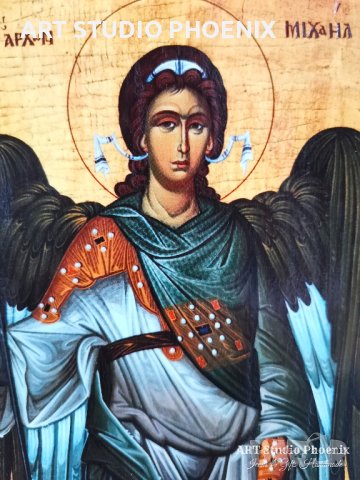 Икона на Свети Архангел Михаил, различни изображения icona Sveti Arhangel Mihail, снимка 5 - Икони - 13472795