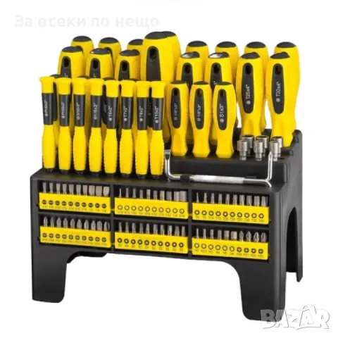 Комплект отвертки и битове 100 части StahlMayer