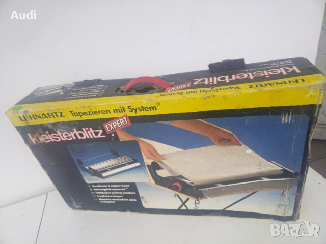 ръчна немска машина за лепене/залепяне/облепяне на тапети. Made in Germany, снимка 11 - Други инструменти - 43528391