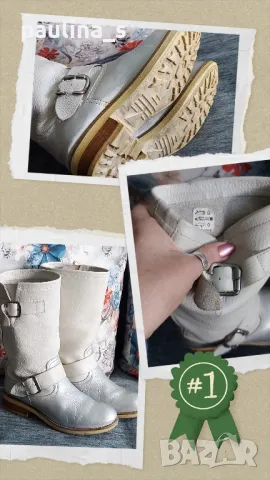 Дамски ботуши / естествена кожа / България , снимка 16 - Дамски ботуши - 12405947