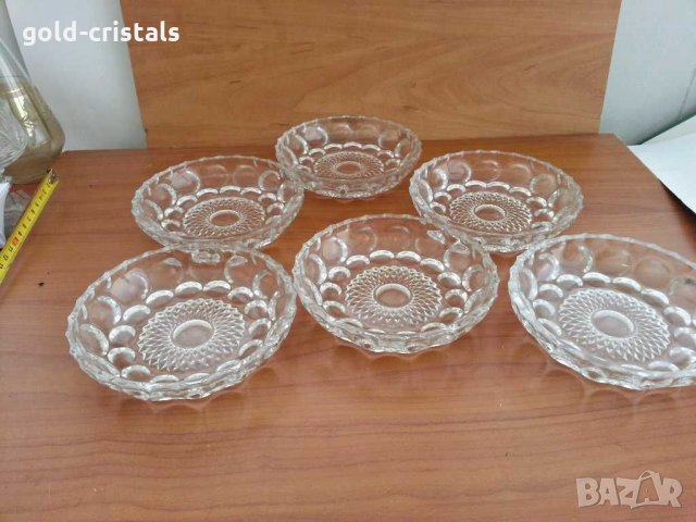 стари кристални  чинии купички, снимка 2 - Чинии - 29292670