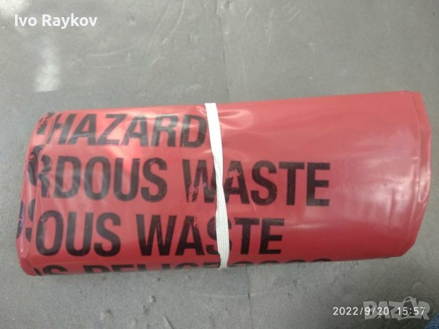 Biohazard weaste/торби за опасни матеряли, снимка 6 - Лаборатория - 38236879