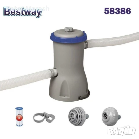 Филтърна Помпа за Басейн BESTWAY 58386 3028л/ч