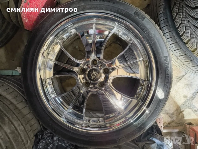 джанти Barracuda Voltec t5 19 цола хромирани 19 цола, снимка 2 - Гуми и джанти - 52674802