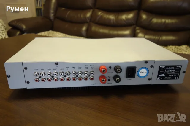 Rega Mira 3 - английски усилвател, снимка 10 - Ресийвъри, усилватели, смесителни пултове - 55499851