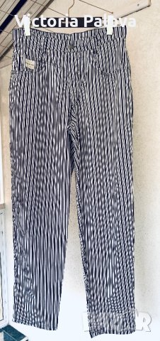 H.I.S. панталон висока талия, снимка 4 - Панталони - 40383432