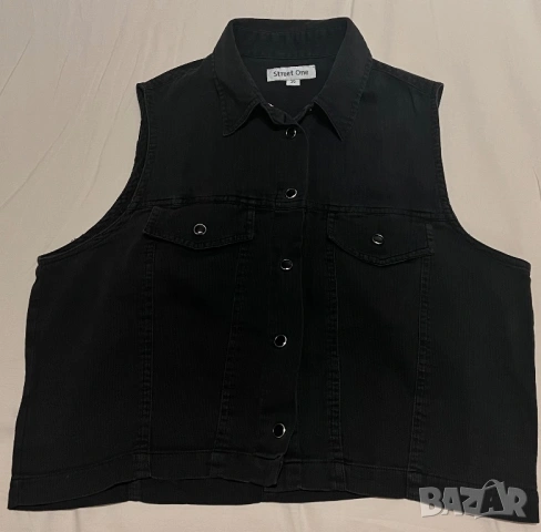 Черен Дънков Елек / 100% Памук Street One