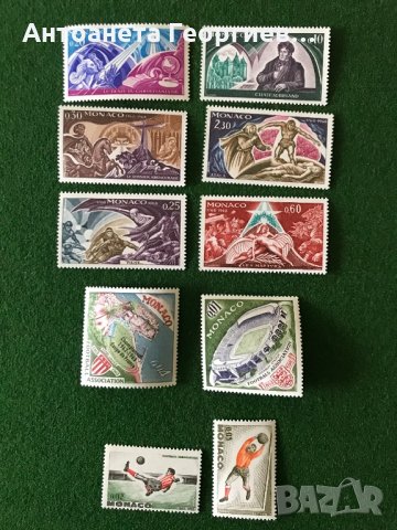 Пощенски марки Монако, Индонезия, Канада и  Сан Марино , снимка 1 - Филателия - 32183094