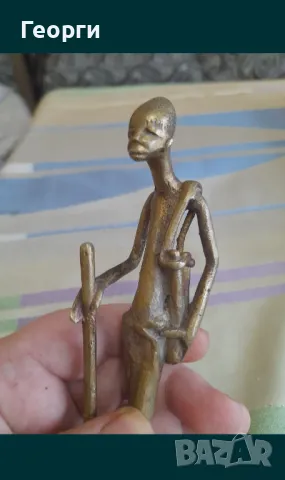 Бронзова статуетка-4, снимка 6 - Колекции - 50110096