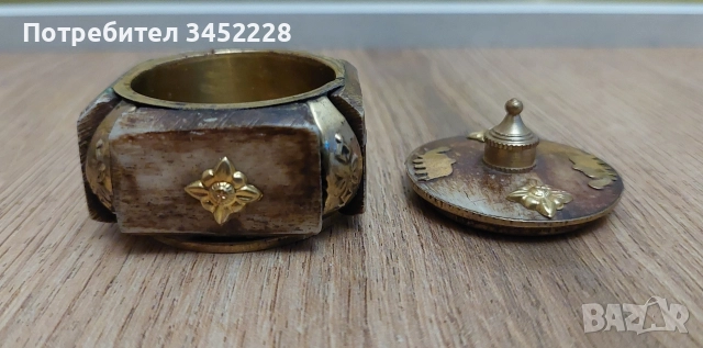 кутийка от кост за ценители , снимка 5 - Декорация за дома - 52578895
