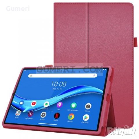 Lenovo Tab M10 Plus Калъф тип тефтер , снимка 7 - Калъфи, кейсове - 31194671