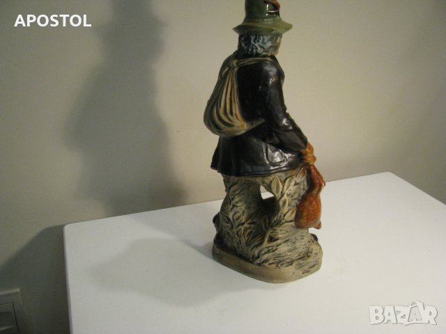 бутилка ръчно рисувана винтидж, снимка 3 - Антикварни и старинни предмети - 31642291