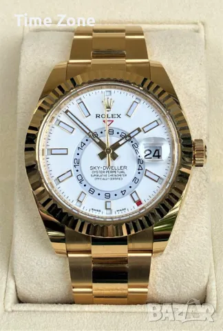 Rolex Sky-Dweller 42mm Yellow Gold White Dial Automatic Различни Варианти