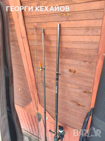 2 бр мачове с макари и калъфи , снимка 7 - Въдици - 52749709