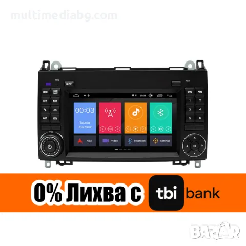 Мултимедия Android за Mercedez Benz w906 Sprinter 2006-2012 Crafter