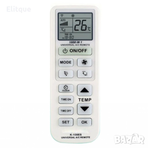 Универсално дистанционно управление AC 108, снимка 2 - Друга електроника - 52820044