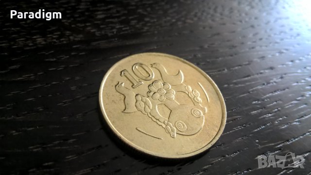 Монета - Кипър - 10 цента | 1994г., снимка 1 - Нумизматика и бонистика - 31284673