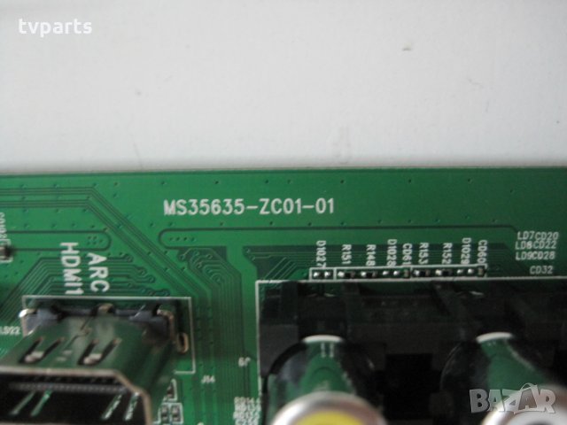 Мейнборд MS35635-ZC01-01 от JVC LT-32C490  100% работещ, снимка 3 - Части и Платки - 29858206