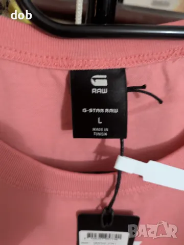 Нова дамска тениска G Star RAW Graphic, оригинал, снимка 5 - Тениски - 48984230
