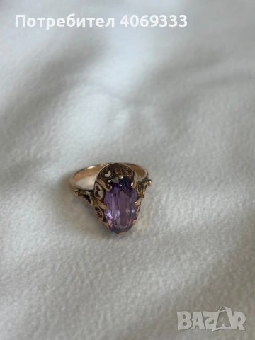 5.6 гр Истинско бижу Руска класика 14к, снимка 9 - Пръстени - 54175556