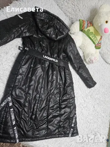 Дамско зимно модерно яке на Карл, снимка 3 - Якета - 47954413