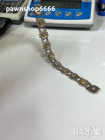 Сребърна гривна 925, снимка 7 - Гривни - 51455129