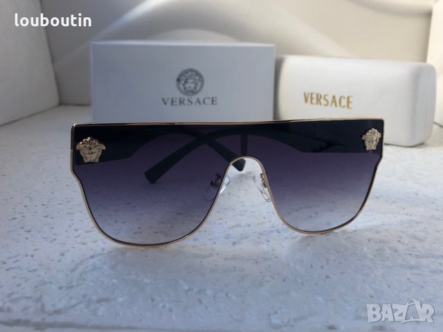 Versace 2022 маска мъжки слънчеви очила унисекс дамски слънчеви очила , снимка 3 - Слънчеви и диоптрични очила - 35506718