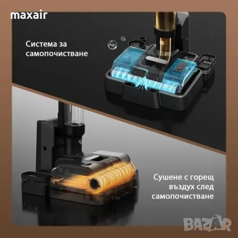 Вертикална прахосмукачка за сухо и мокро почистване JIMMY PW11 *Безплатна доставка * Гаранция 2 год., снимка 2 - Прахосмукачки - 48126481