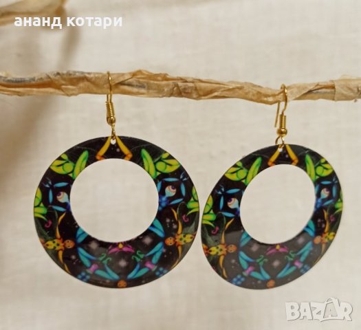 Индийски обеци -големи, много леки и ефектни М28