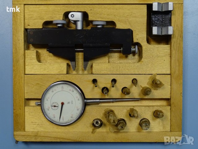 Модуломер KL-10, M 2.5-10, нормаломер с индикаторен часовник, снимка 2 - Резервни части за машини - 38732047
