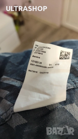 BOSS L size Мъжка риза в отлично състояние, снимка 7 - Ризи - 54115929