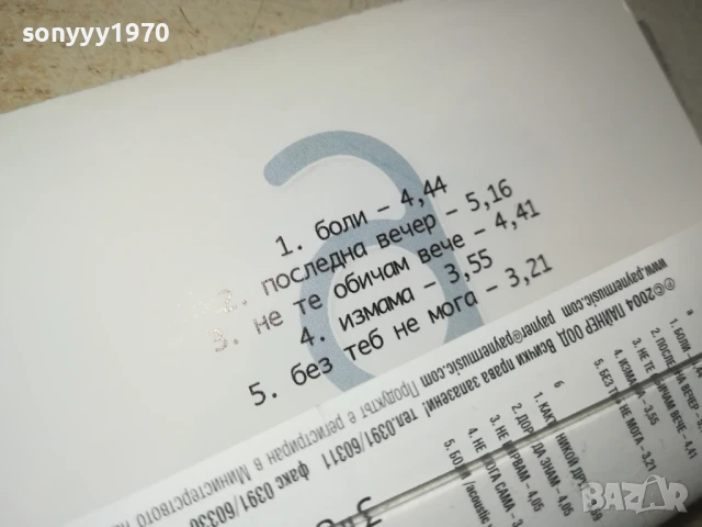 GERGANA-ORIGINAL TAPE 3005251628, снимка 14 - Аудио касети - 50486138