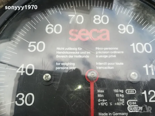 SECA-MADE IN GERMANY-МАРКОВ КАНТАР С ГОЛЯМ ЕКРАН-ВНОС SWISS 2903251722, снимка 6 - Аудио касети - 49688745