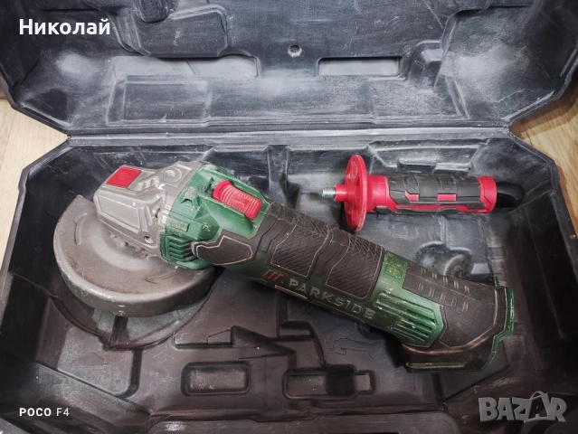За части/ремонт!Aкумулаторен ъглошлайф PARKSIDE PWSA 20-Li D4, снимка 2 - Други инструменти - 52441013