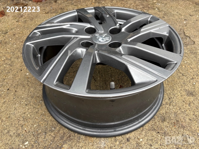 1 брой алуминиева джанта за Peugeot 208  16, снимка 5 - Гуми и джанти - 52698417