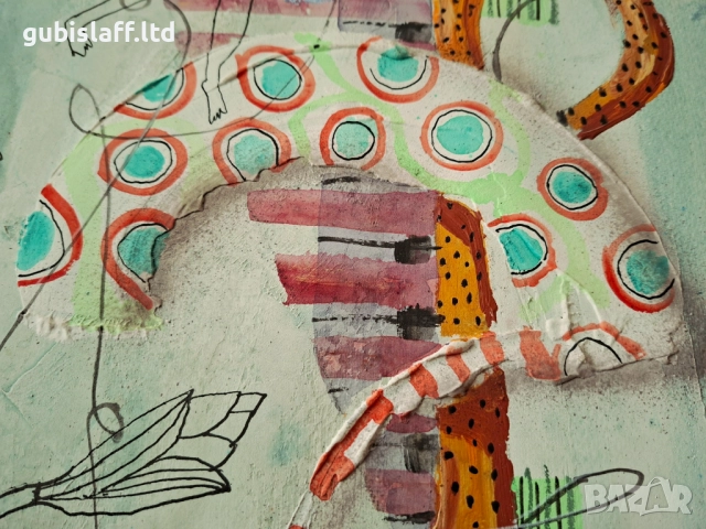 Картина "Vive le Roi", худ. Николай Панайотов, 2001г., снимка 2 - Картини - 52726581