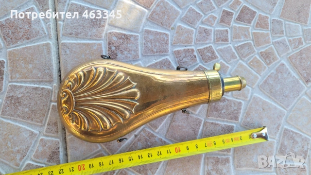 Барутница 2, пушка, пищов, пистолет, снимка 2 - Антикварни и старинни предмети - 53262026