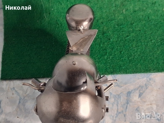 Метална Фигура Мотоциклет , снимка 10 - Антикварни и старинни предмети - 52417804