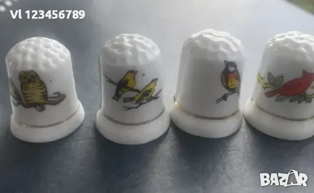 Порцеланови напръстници - колекционерски /птици/-7бр, снимка 2 - Колекции - 50689571