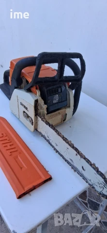 Бензинова резачка НОМЕР 11. STIHL MS 170. 30 см дъска за рязане. Проверена. РАБОТЕЩА..., снимка 9 - Градинска техника - 50894927