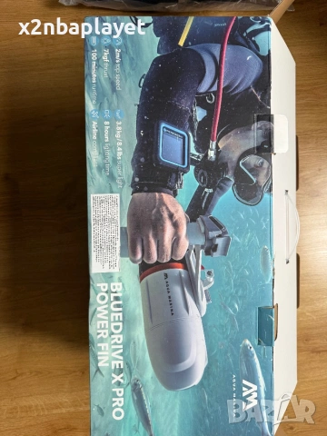 Aqua Marina Bluedrive X Pro – електрическа перка за SUP/каяк, снимка 4 - Водни спортове - 53241476