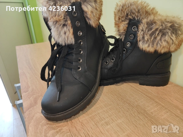 Зимни боти, снимка 2 - Дамски ботуши - 54195788